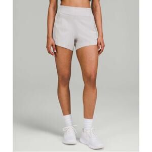 Lululemon Gray Hotty Hot High Rise Lined Shorts Special Edition 2